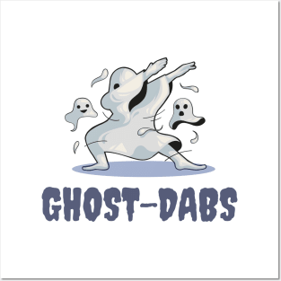 Halloween Ghost Dabs Posters and Art